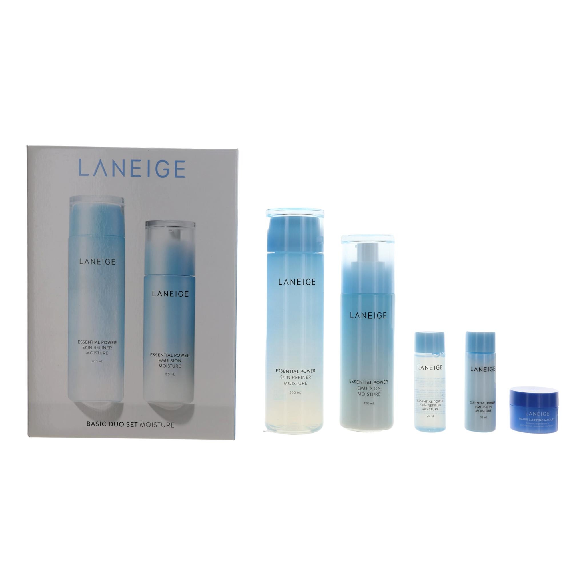 Laneige Basic Duo Set by Laneige 5 Piece Set