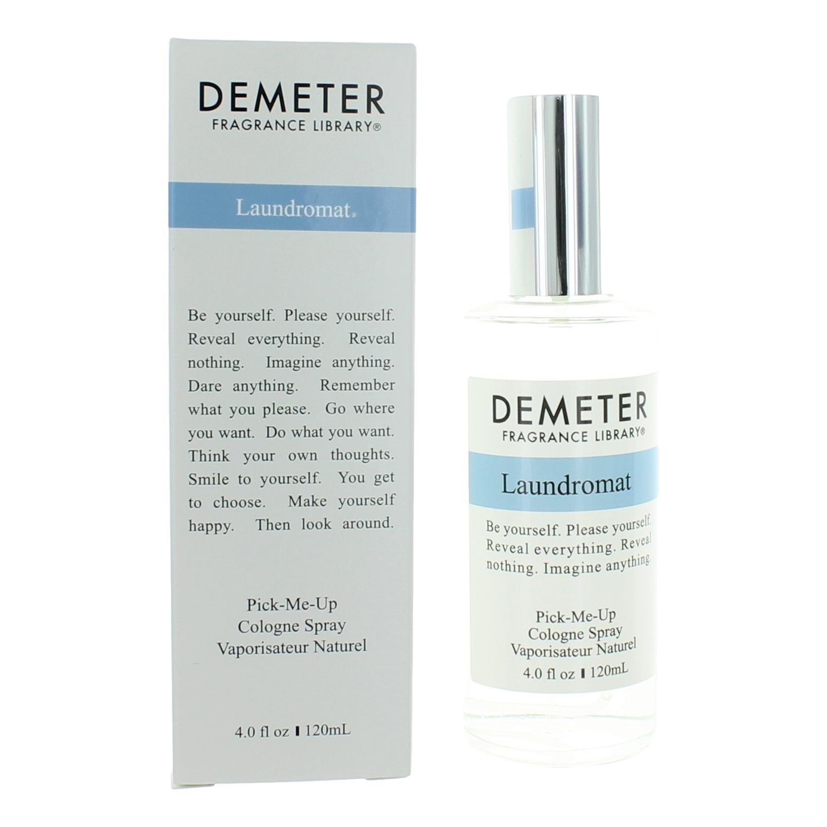 Laundromat by Demeter 4 oz Pick-Me-Up Cologne Spray for Unisex