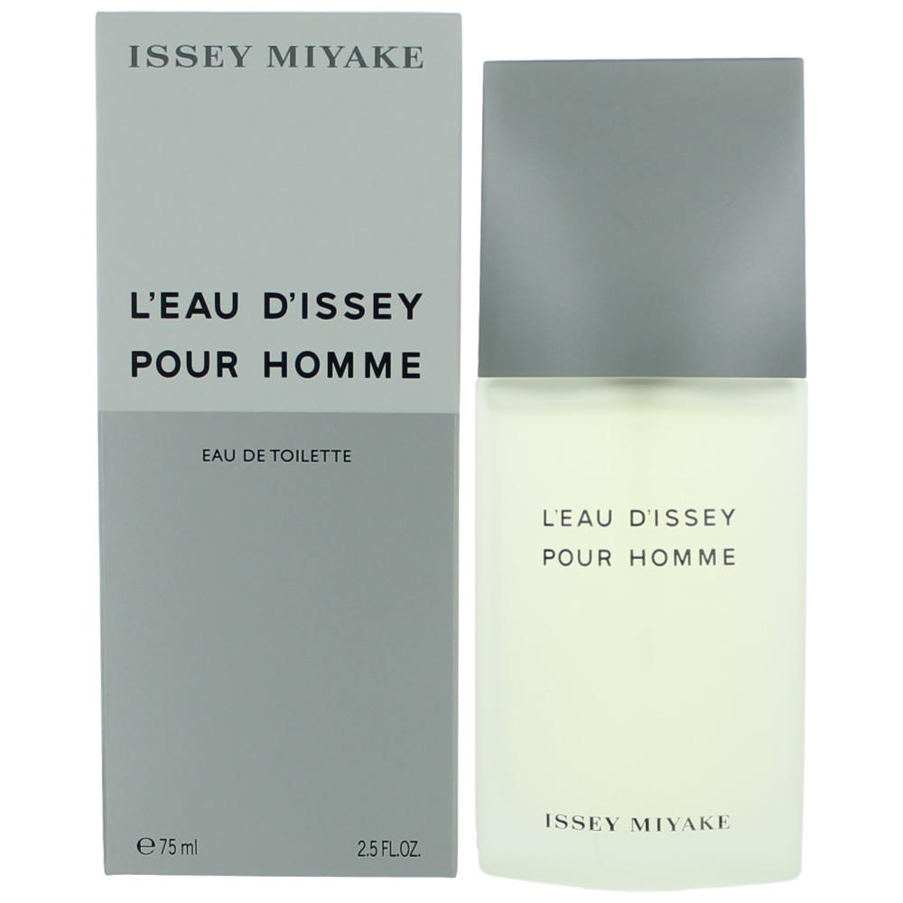 L'eau D'Issey Pour Homme by Issey Miyake 2.5 oz Eau De Toilette Spray for Men