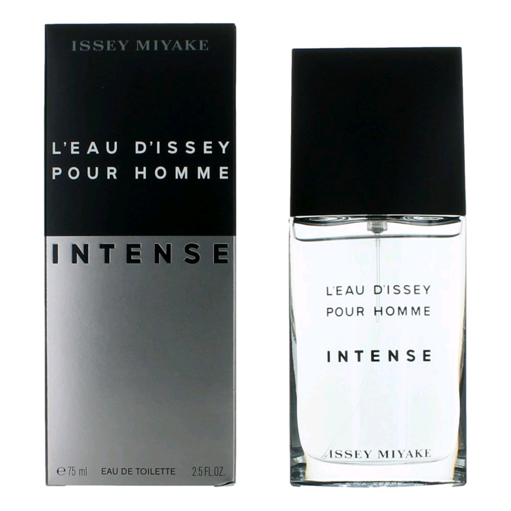 L'eau D'issey Intense by Issey Miyake 2.5 oz Eau De Toilette Spray for Men