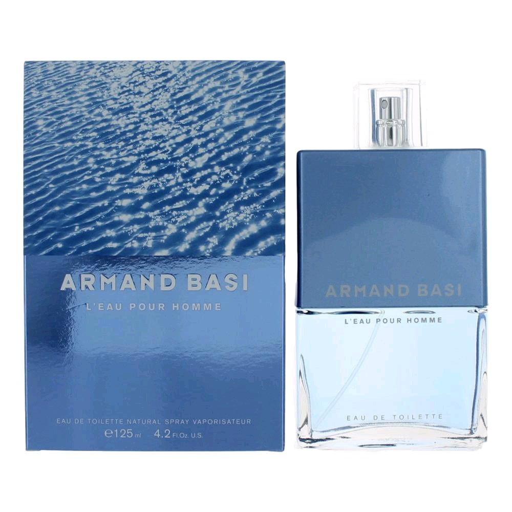 L'eau Pour Homme by Armand Basi 4.2 oz Eau De Toilette Spray for Men