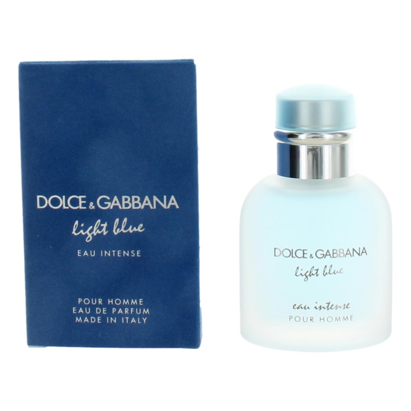 Light Blue Eau Intense by Dolce & Gabbana 1.6 oz Eau De Parfum Spray for Men