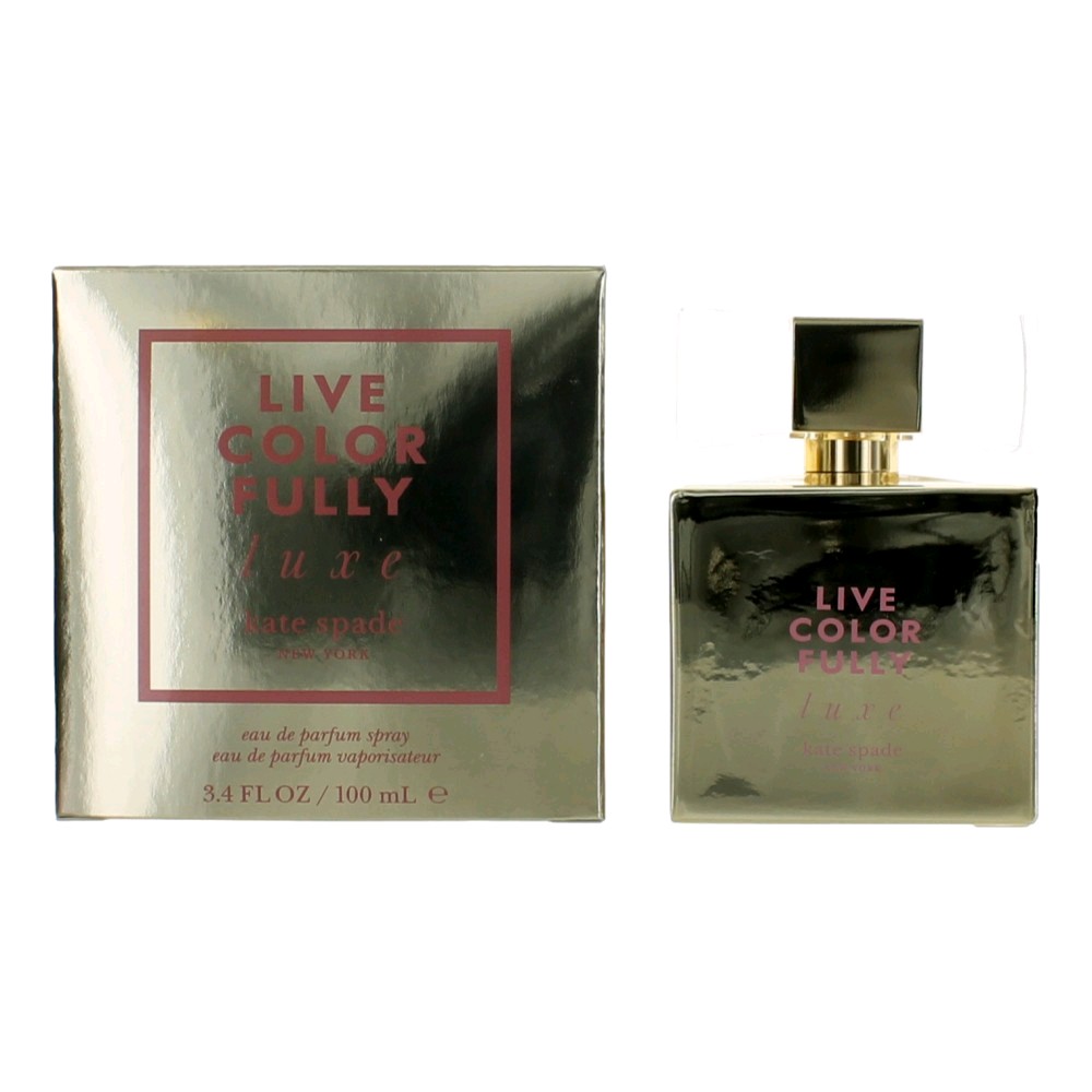 Live Colorfully Luxe by Kate Spade 3.4 oz Eau De Parfum Spray for Women