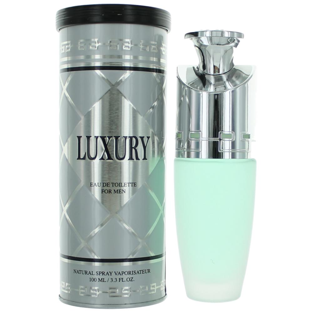 Luxury by New Brand 3.4 oz Eau de Toilette Spray for Men