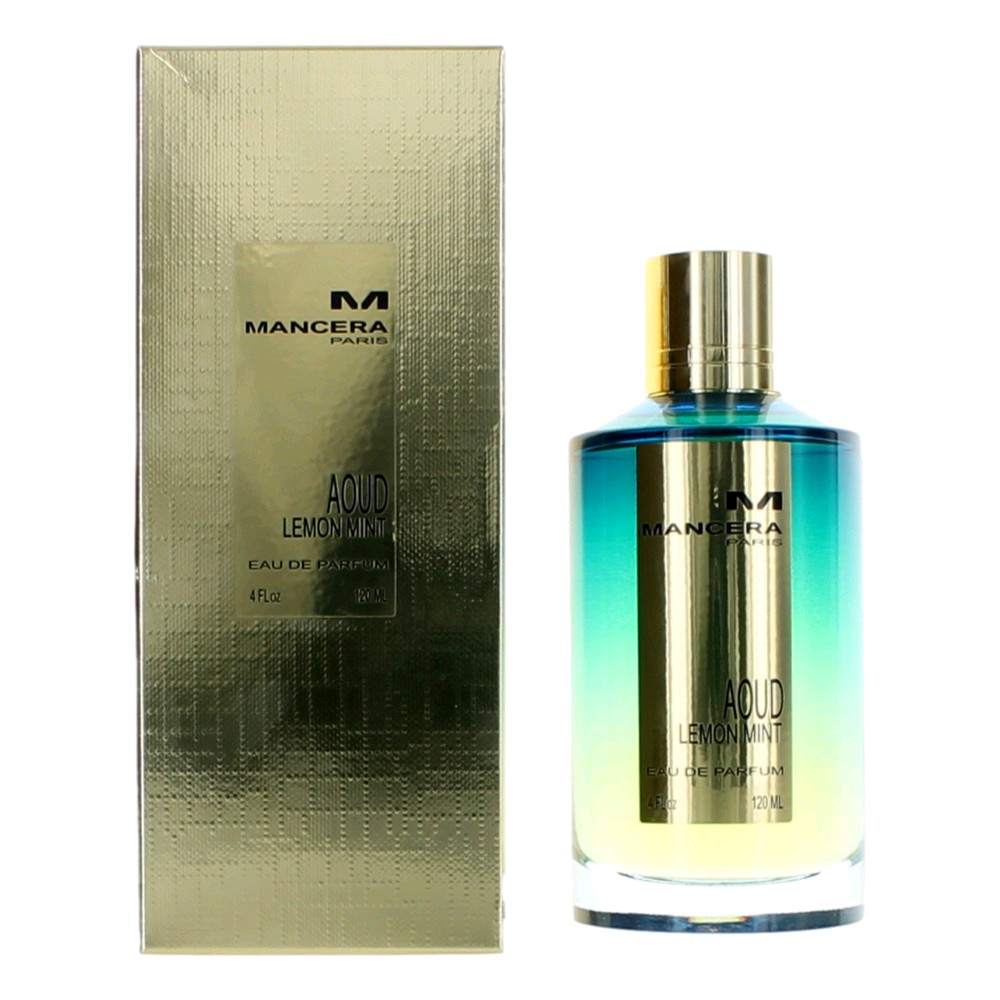 Mancera Aoud Lemon Mint by Mancera 4 oz Eau De Parfum Spray For Unisex