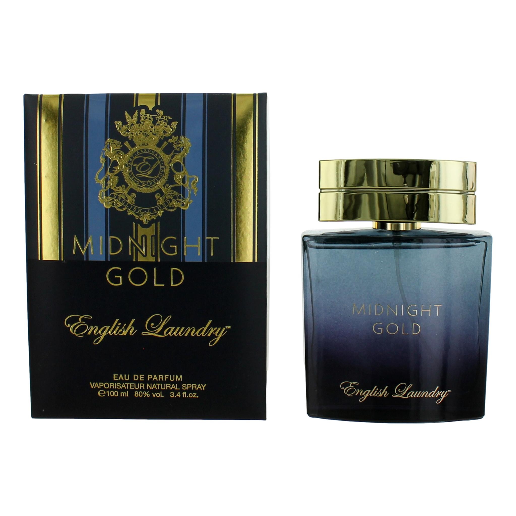 Midnight Gold by English Laundry 3.4 oz Eau De Parfum Spray for Men
