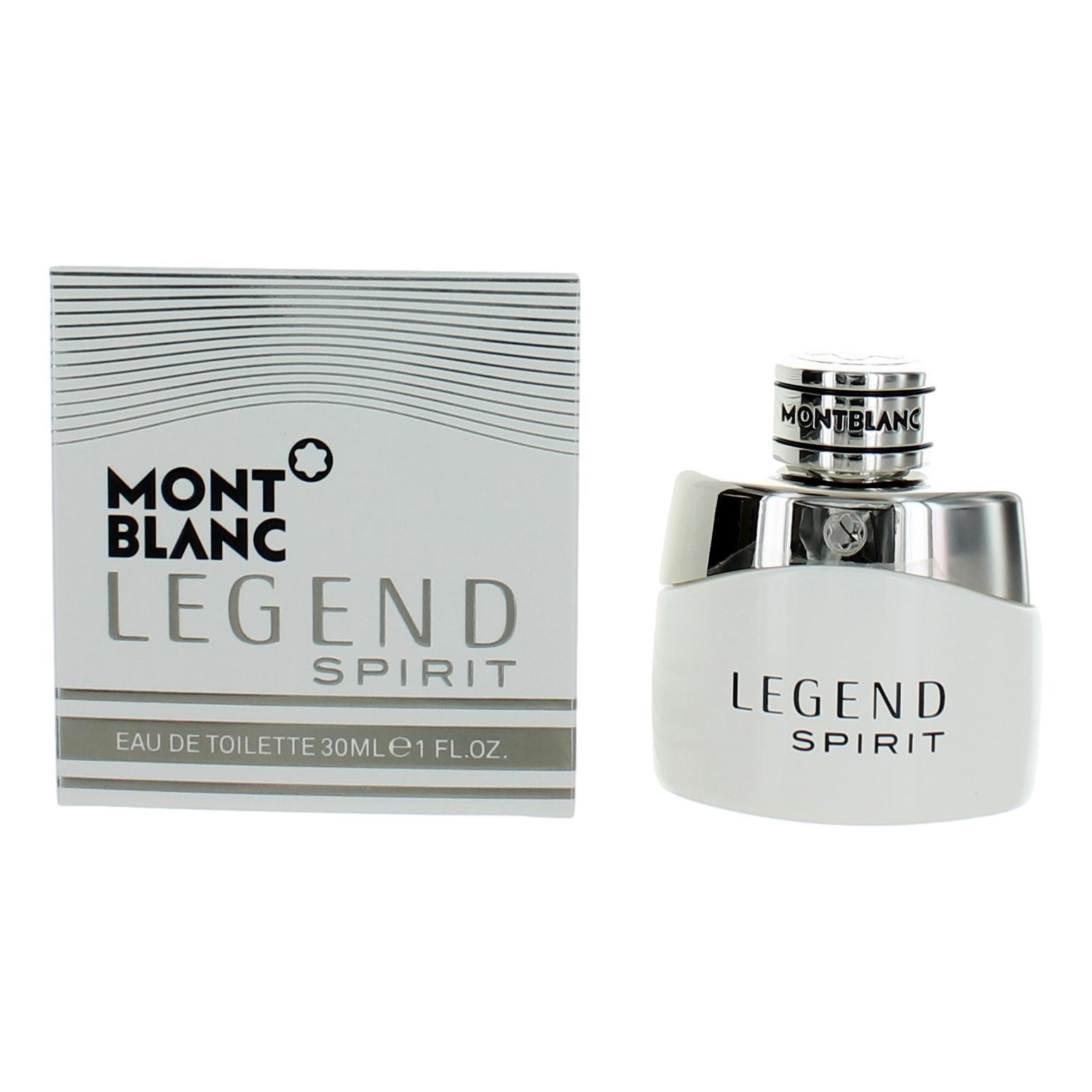 Mont Blanc Legend Spirit by Mont Blanc 1 oz Eau De Toilette Spray for Men