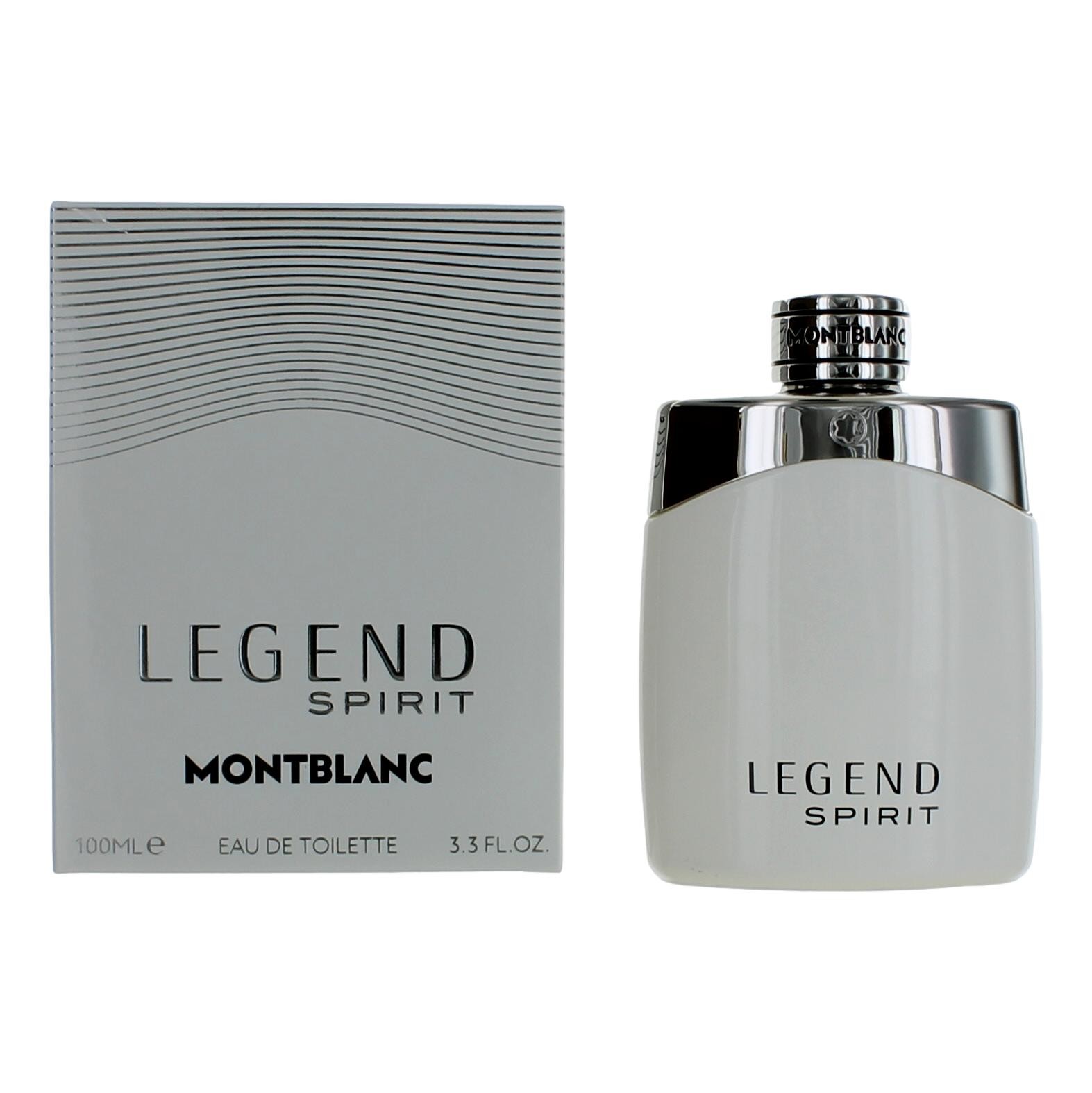 Mont Blanc Legend Spirit by Mont Blanc 3.3 oz Eau De Toilette Spray for Men