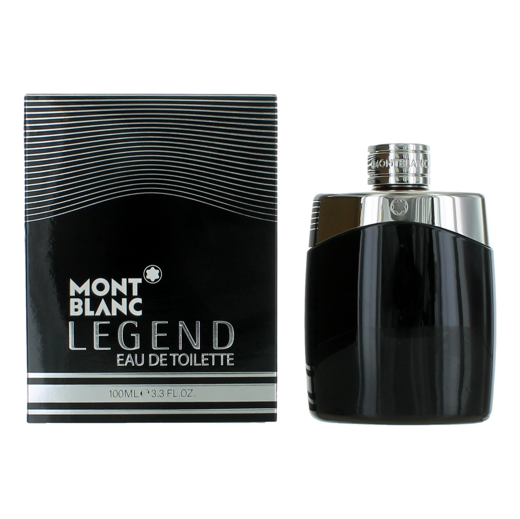 Mont Blanc Legend by Mont Blanc 3.3 oz Eau De Toilette Spray for Men