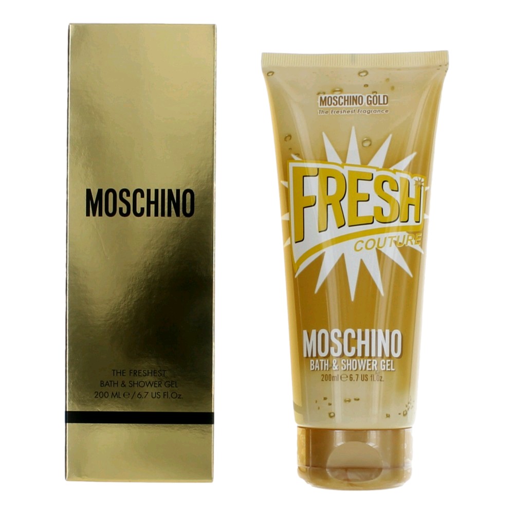 Moschino Gold Fresh Couture by Moschino 6.7 oz Bath and Shower Gel for Women