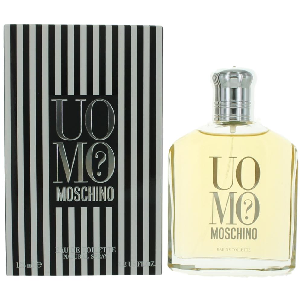 Moschino Uomo by Moschino 4.2 oz Eau De Toilette Spray for Men