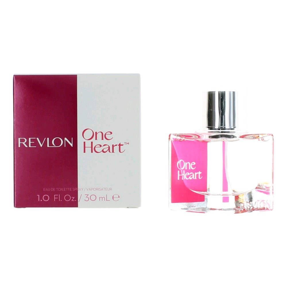 One Heart by Revlon 1 oz Eau de Toilette Spray for Women