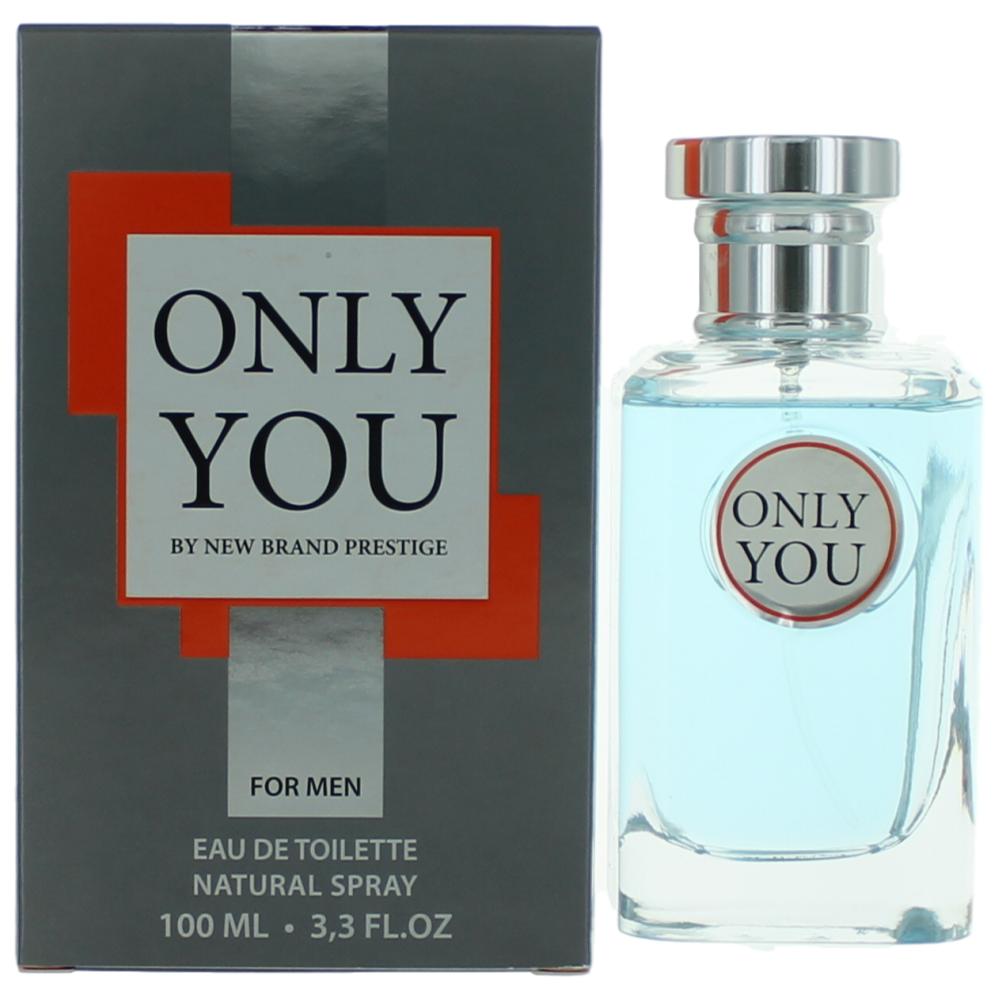 Only You by New Brand 3.4 oz Eau De Toilette Spray for Men