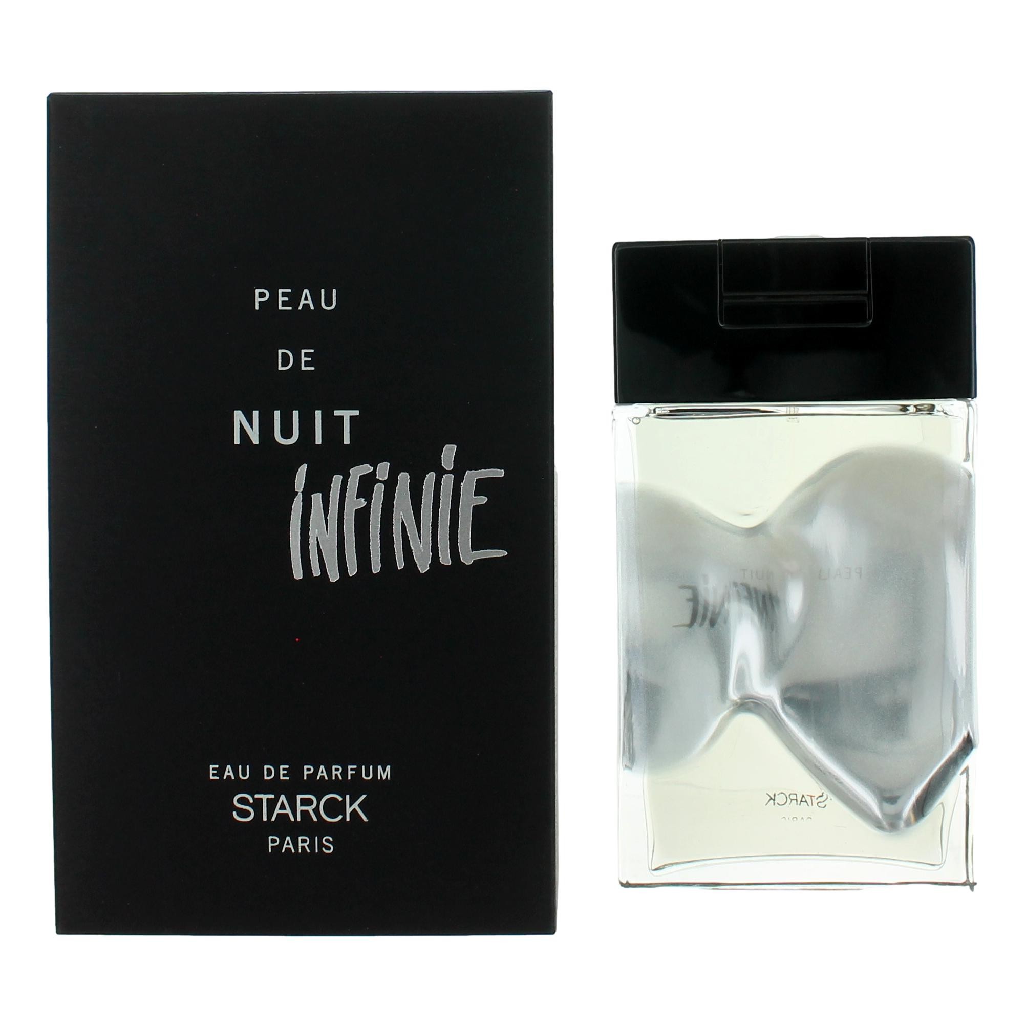 Peau De Nuit Infinie by Philippe Starck 3 oz Eau De Parfum Spray for Men