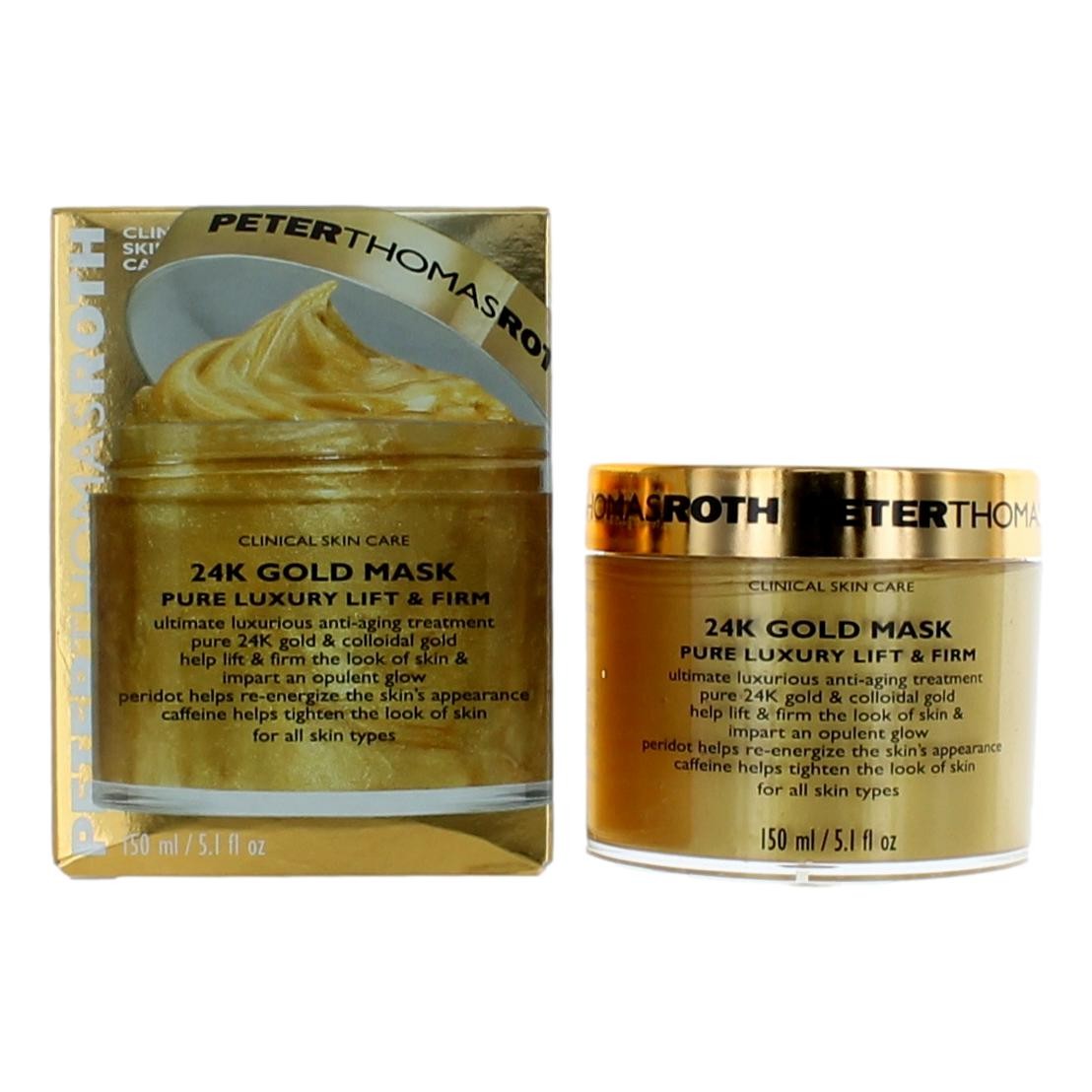 Peter Thomas Roth 24K Gold Mask by Peter Thomas Roth 5.1 oz Pure Luxury Lift & Firm Mask