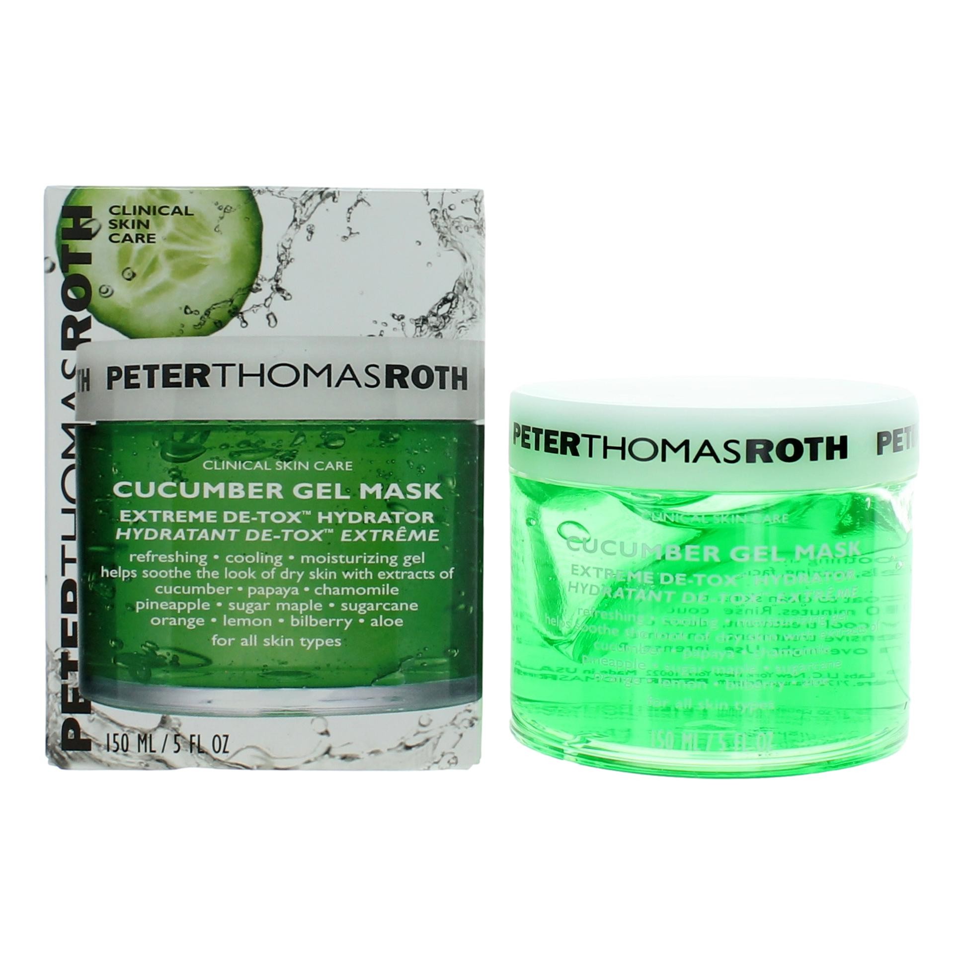 Peter Thomas Roth Extreme Detox Hydrator by Peter Thomas Roth 5 oz Cucumber Gel Mask