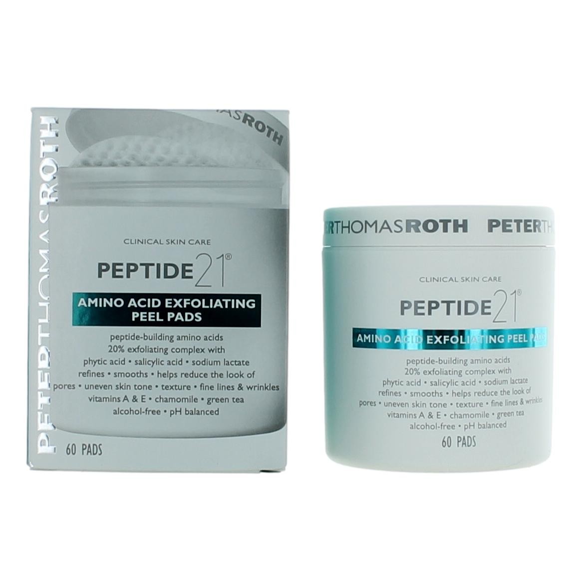 Peter Thomas Roth Peptide 21 by Peter Thomas Roth 60 Amino Acid Exfoliating Peel Pads