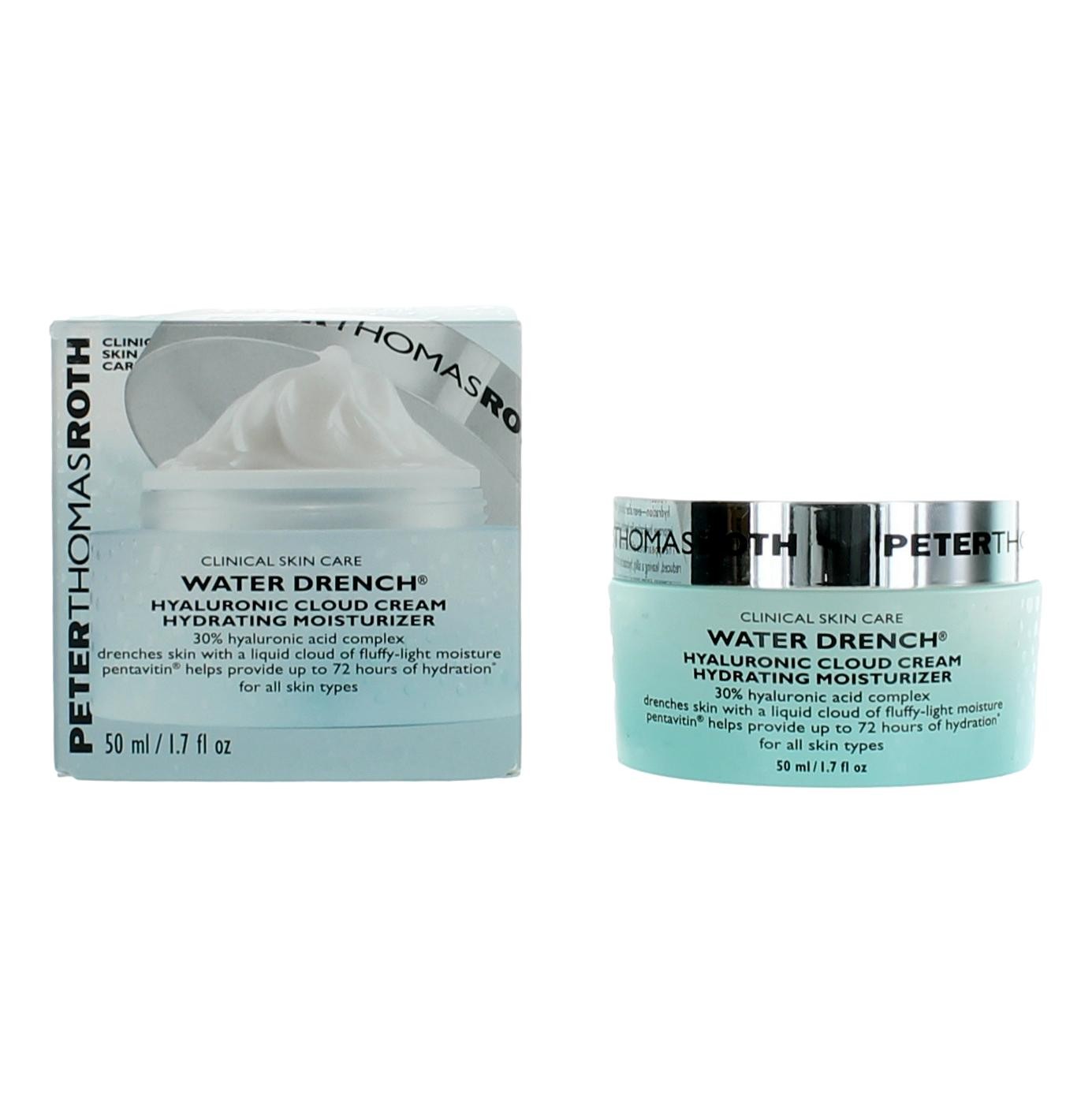 Peter Thomas Roth Water Drench Hyaluronic Cloud Cream 1.7 oz Hydrating Moisturizer for Unisex