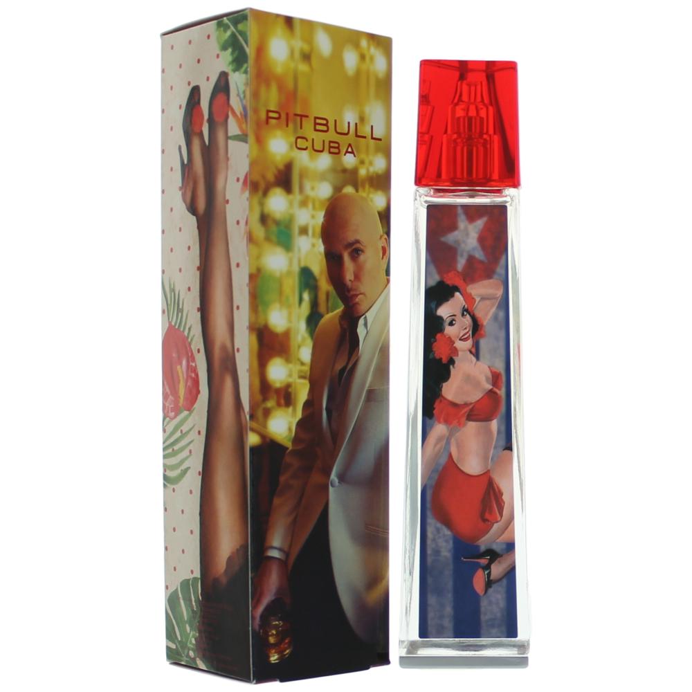 Pitbull Cuba Woman by Pitbull 3.4 oz Eau De Parfum Spray for Women
