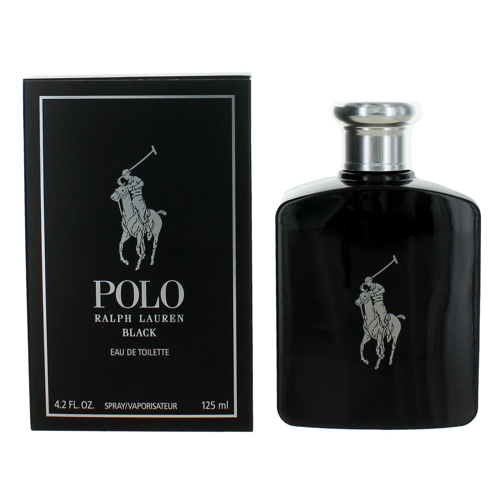 Polo Black by Ralph Lauren 4.2 oz Eau De Toilette Spray for Men