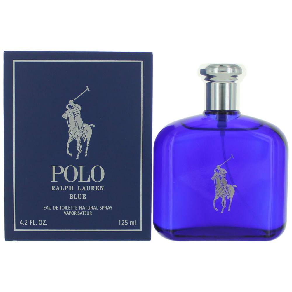 Polo Blue by Ralph Lauren 4.2 oz Eau De Toilette Spray for Men