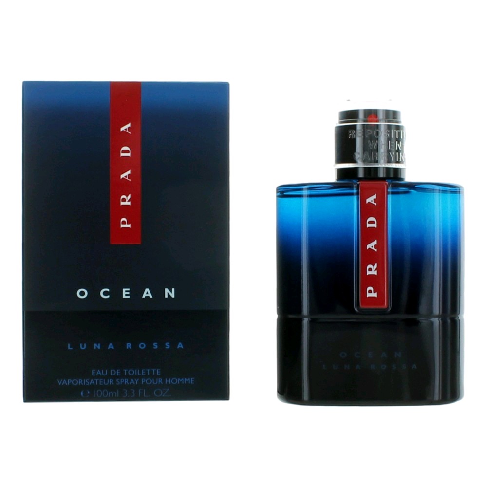Prada Luna Rossa Ocean by Prada 3.4 oz Eau de Toilette Spray for Men