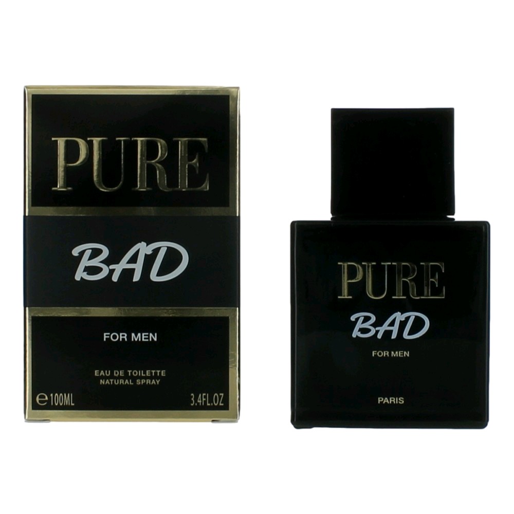 Pure Bad by Karen Low 3.4 oz Eau De Toilette Spray for Men