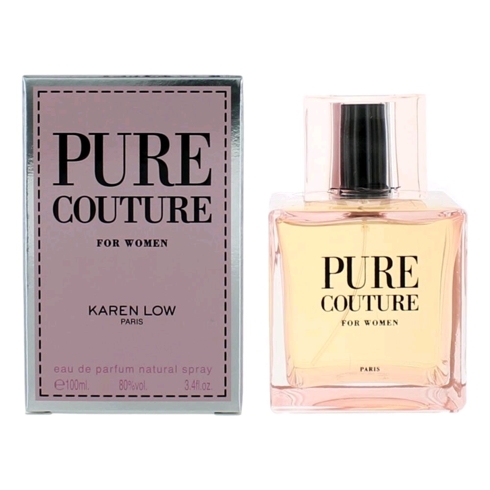 Pure Couture by Karen Low 3.4 oz Eau De Parfum Spray for Women
