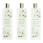 Pure White Gardenia by Bodycology 3 Pack 16 oz 2 in 1 Body Wash & Bubble Bath for Women