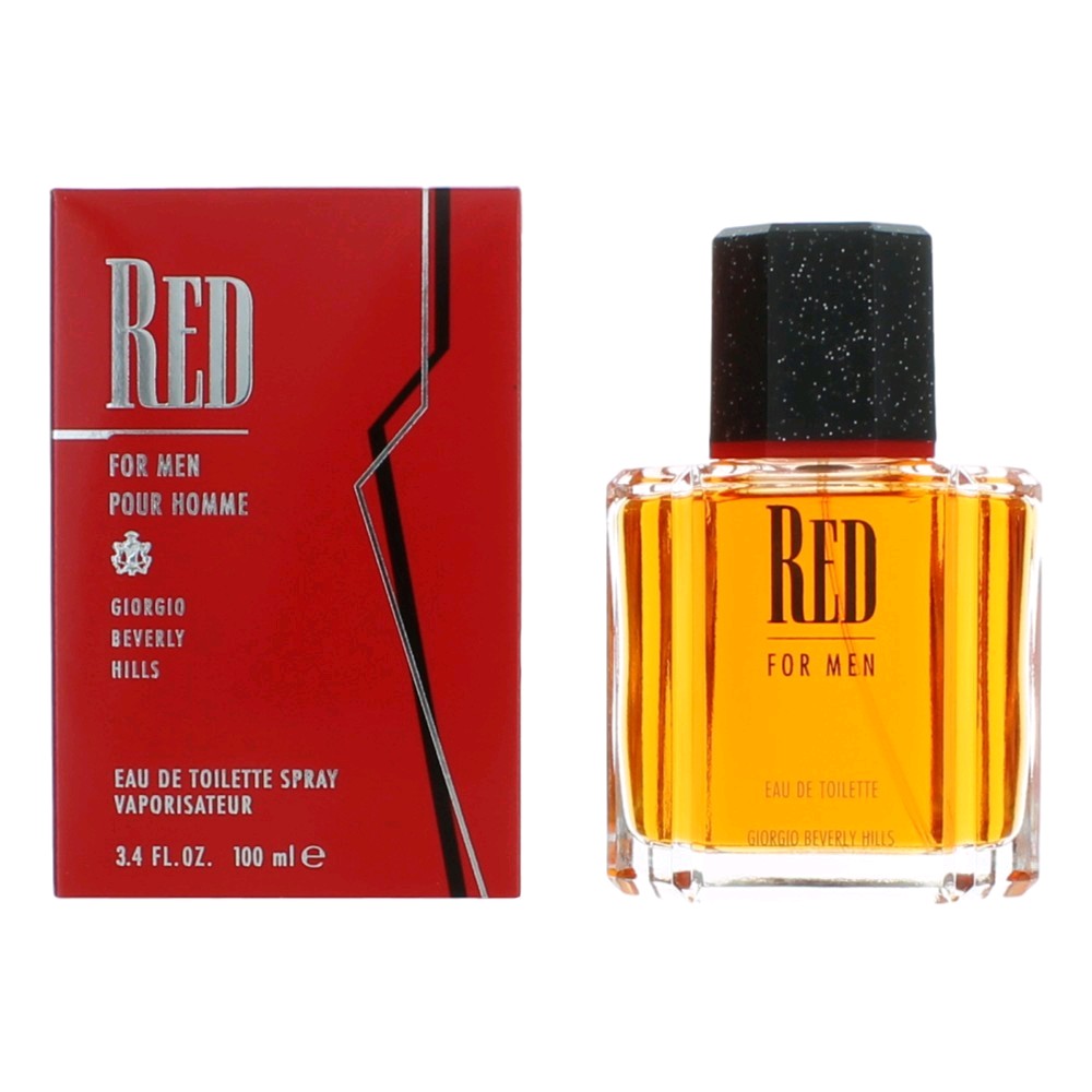 Red by Beverly Hills 3.4 oz Eau De Toilette Spray for Men