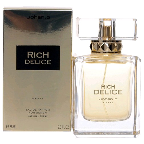 Rich Delice by Johan.b 2.8 oz Eau De Parfum Spray for Women