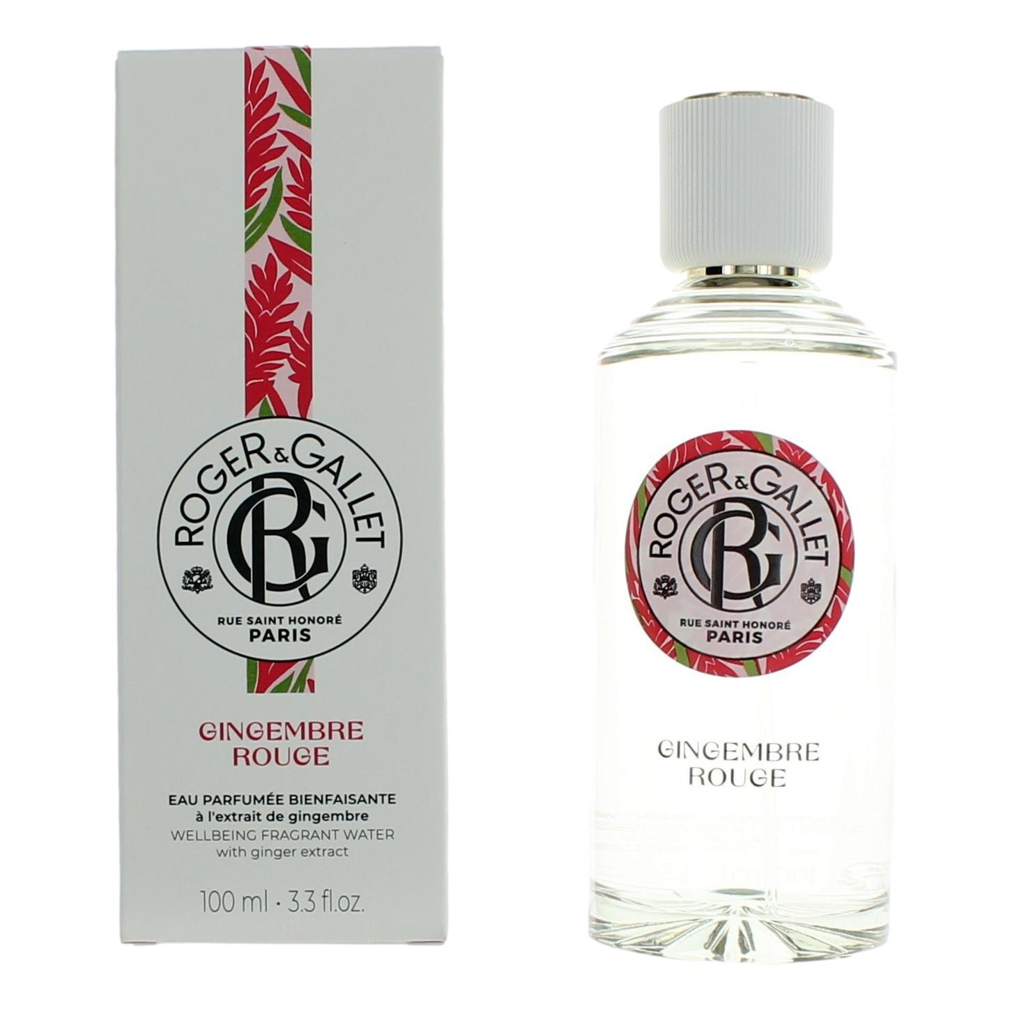 Roger & Gallet Gingembre Rouge by Roger & Gallet 3.3 Eau Parfumee Spray for Women