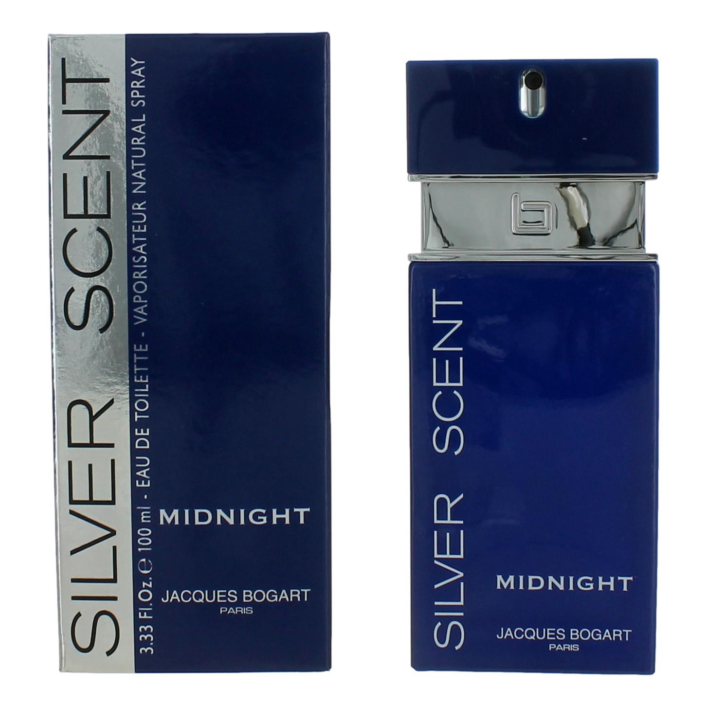 Silver Scent Midnight by Jacques Bogart 3.33 oz Eau De Toilette for Men