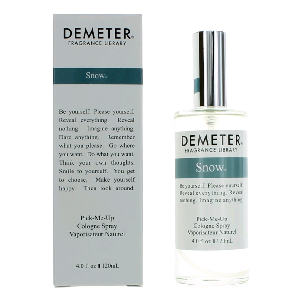 Snow by Demeter 4 oz Cologne Spray for Unisex