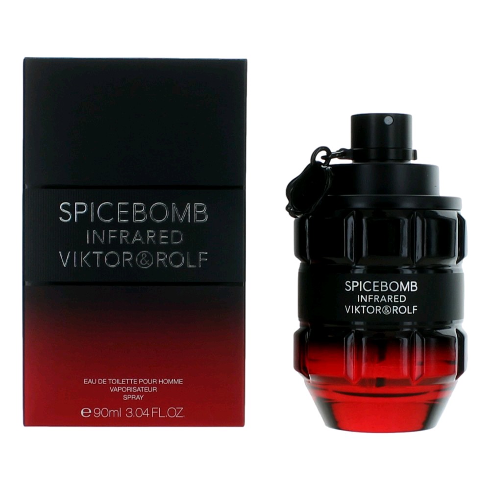 Spicebomb Infrared by Viktor & Rolf 3.04 oz Eau De Toilette Spray for Men