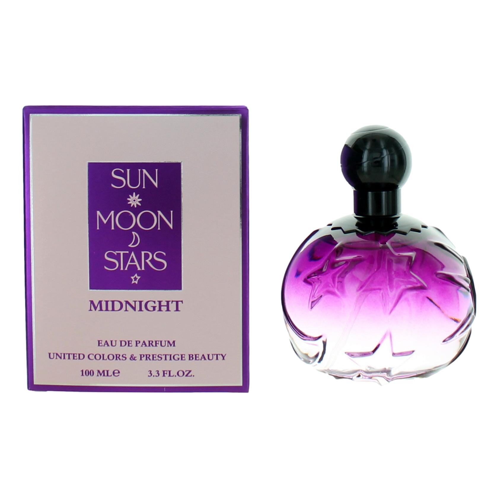 Sun Moon Stars Midnight by United Colors 3.4 oz Eau De Parfum Spray for Women