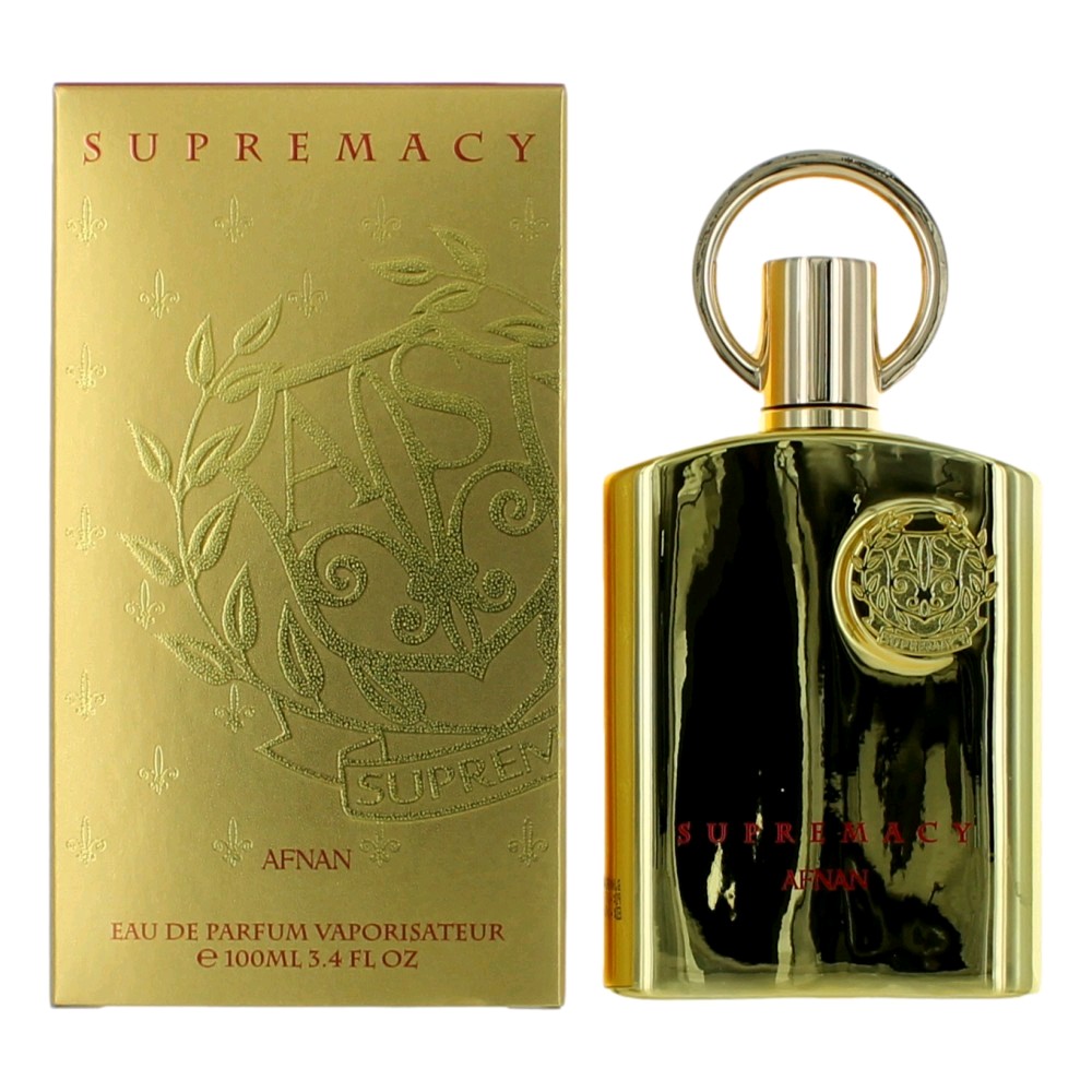 Supremacy Gold by Afnan 3.4 oz Eau De Parfum Spray for Unisex