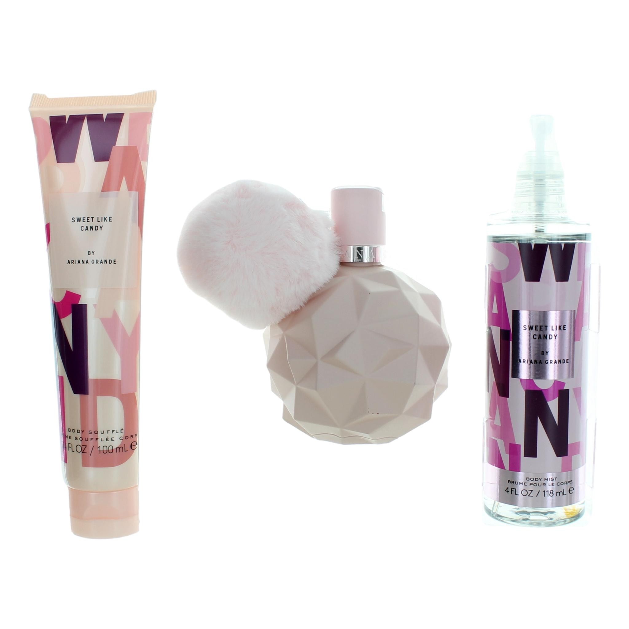 Sweet Like Candy by Ariana Grande 3 Piece Gift Set for Women