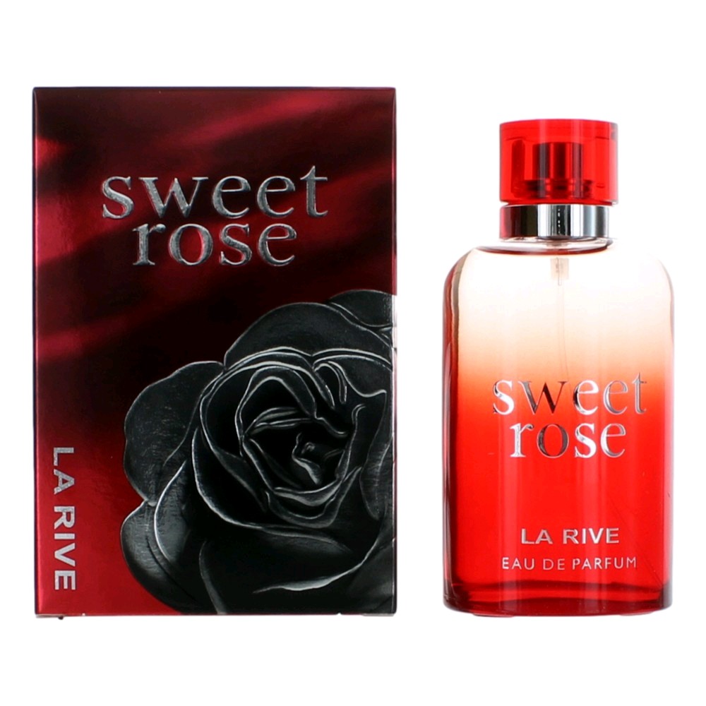 Sweet Rose by La Rive 3 oz Eau De Parfum Spray for Women