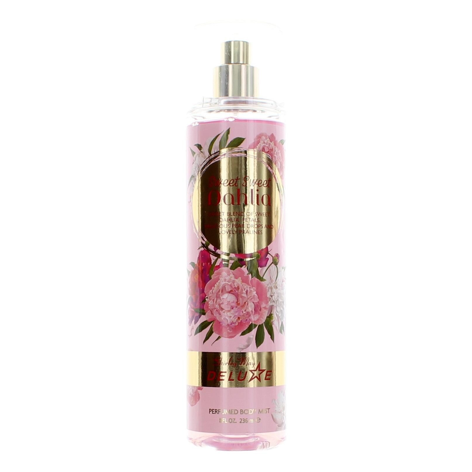 Sweet Sweet Dahlia by Shirley May Deluxe 8 oz Perfumed Body Mist for Women
