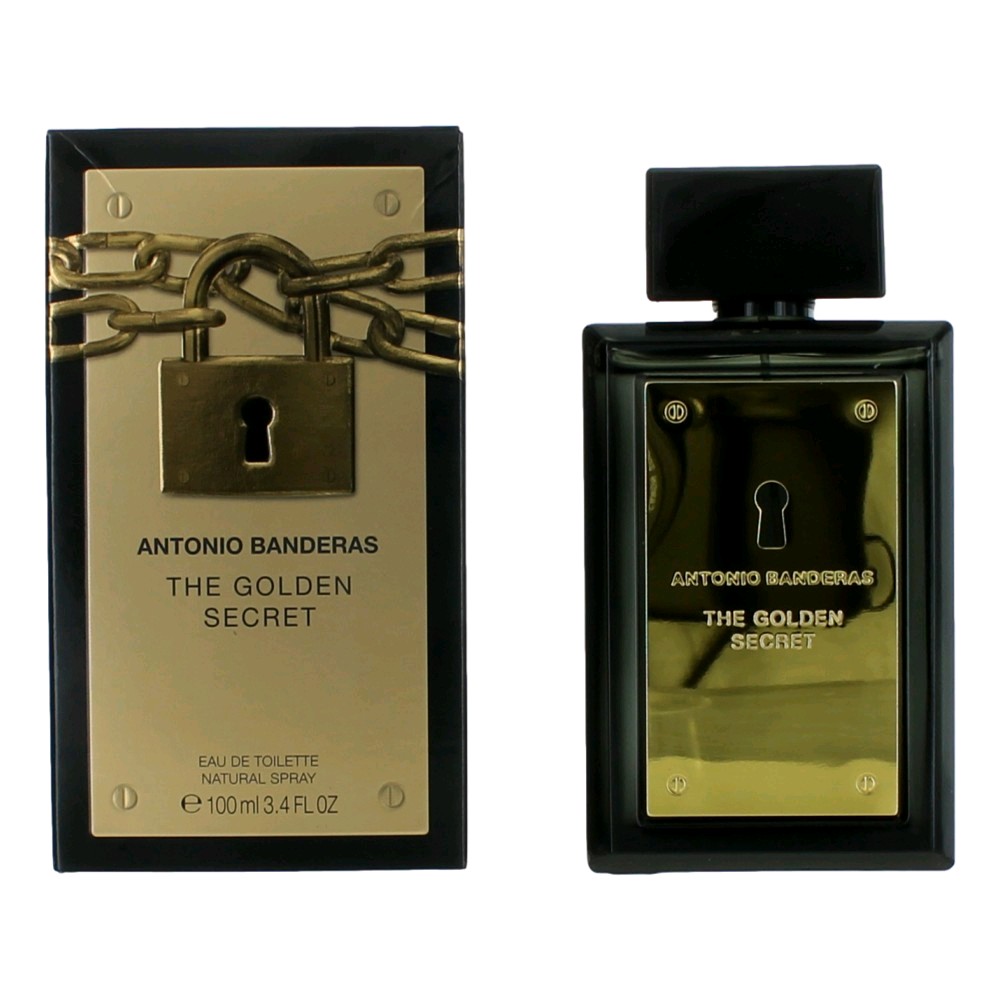 The Golden Secret by Antonio Banderas 3.4 oz Eau De Toilette Spray for Men