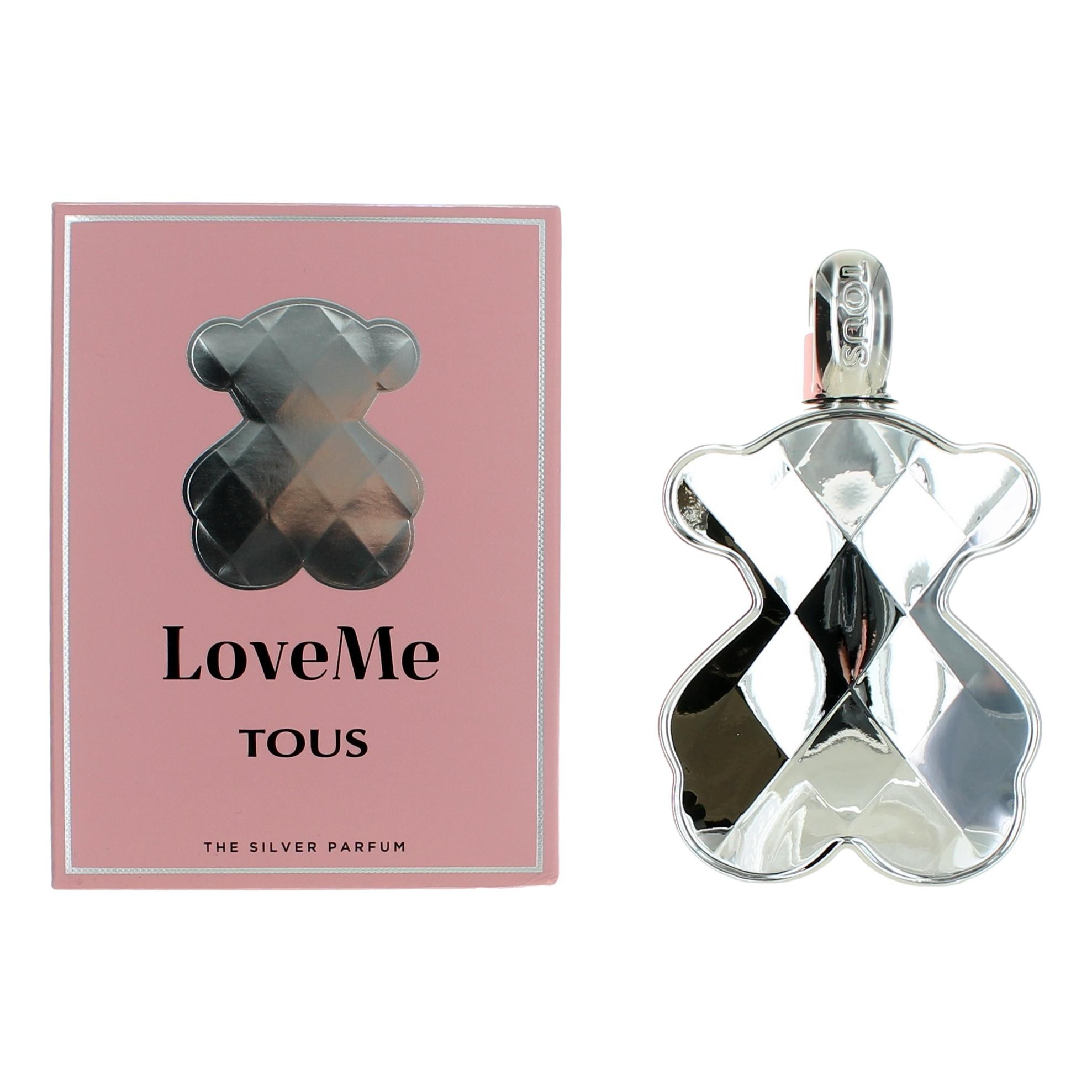 Tous LoveME The Silver by Tous 3 oz Eau De Parfum Spray for Women