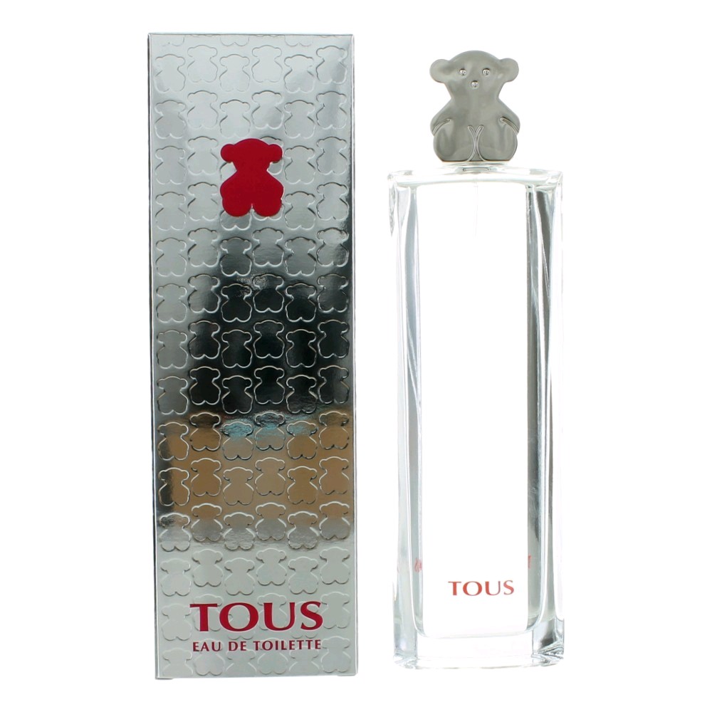 Tous Silver by Tous 3 oz Eau De Toilette Spray for Women