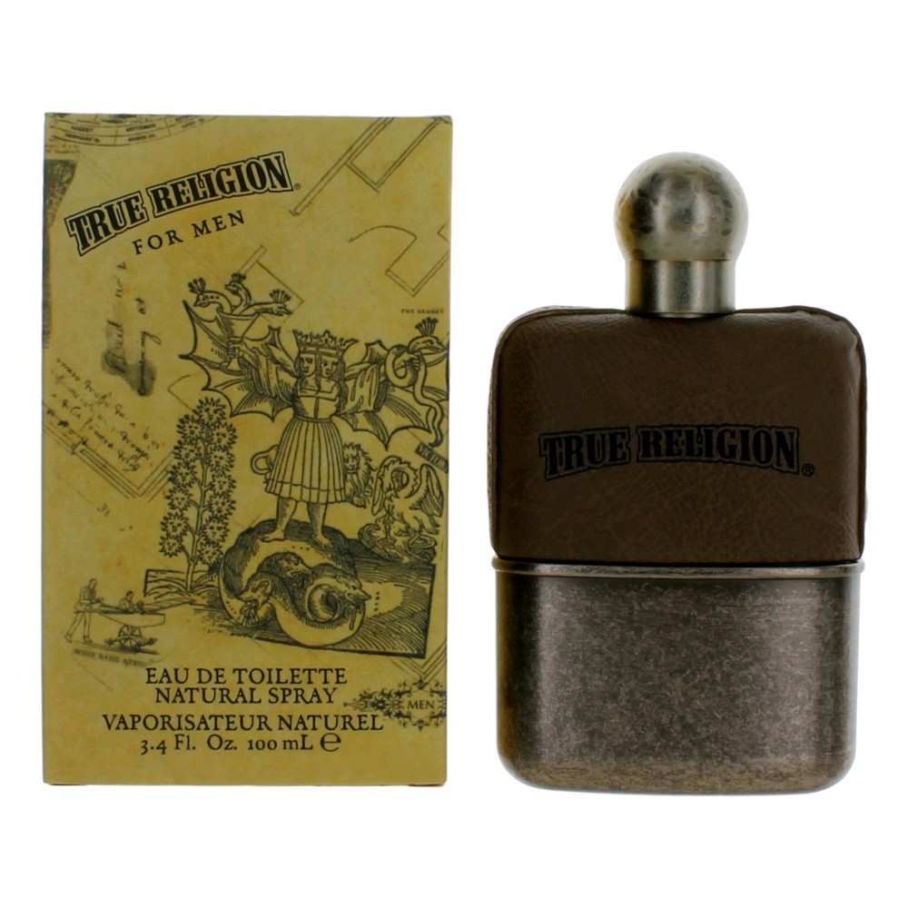 True Religion by True Religion 3.4 oz Eau De Toilette Spray for Men