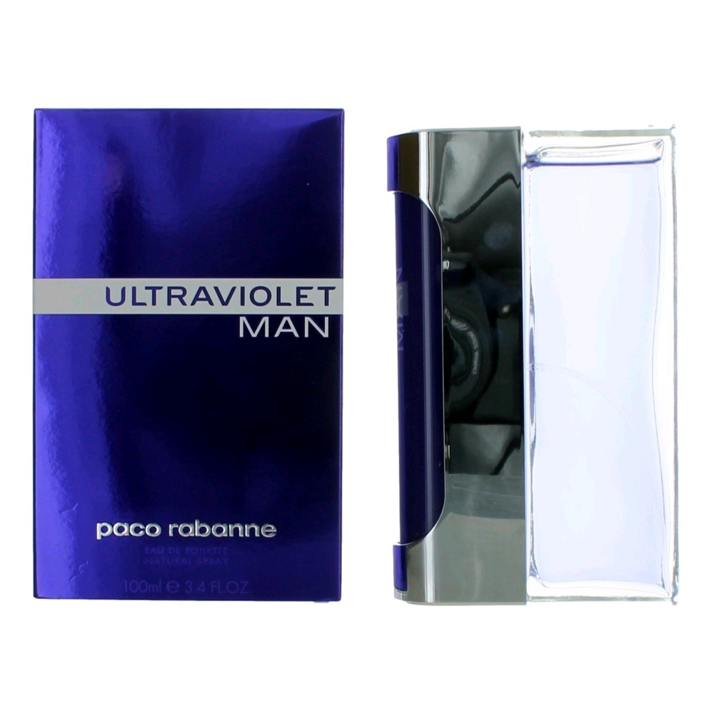 Ultraviolet Man by Paco Rabanne 3.4 oz Eau De Toilette Spray for Men