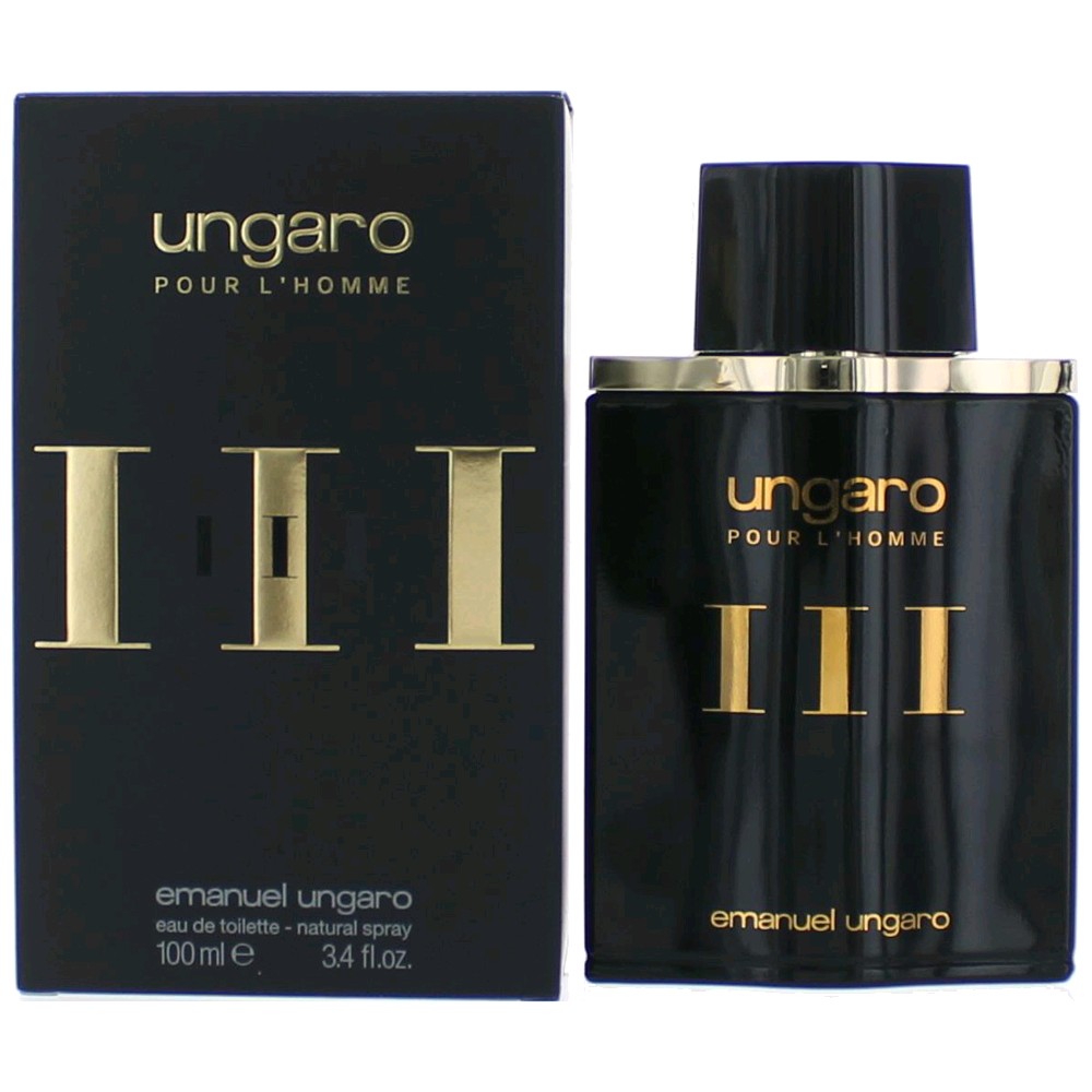 Ungaro Pour L'Homme III by Ungaro 3.4 oz Eau De Toilette Spray for Men