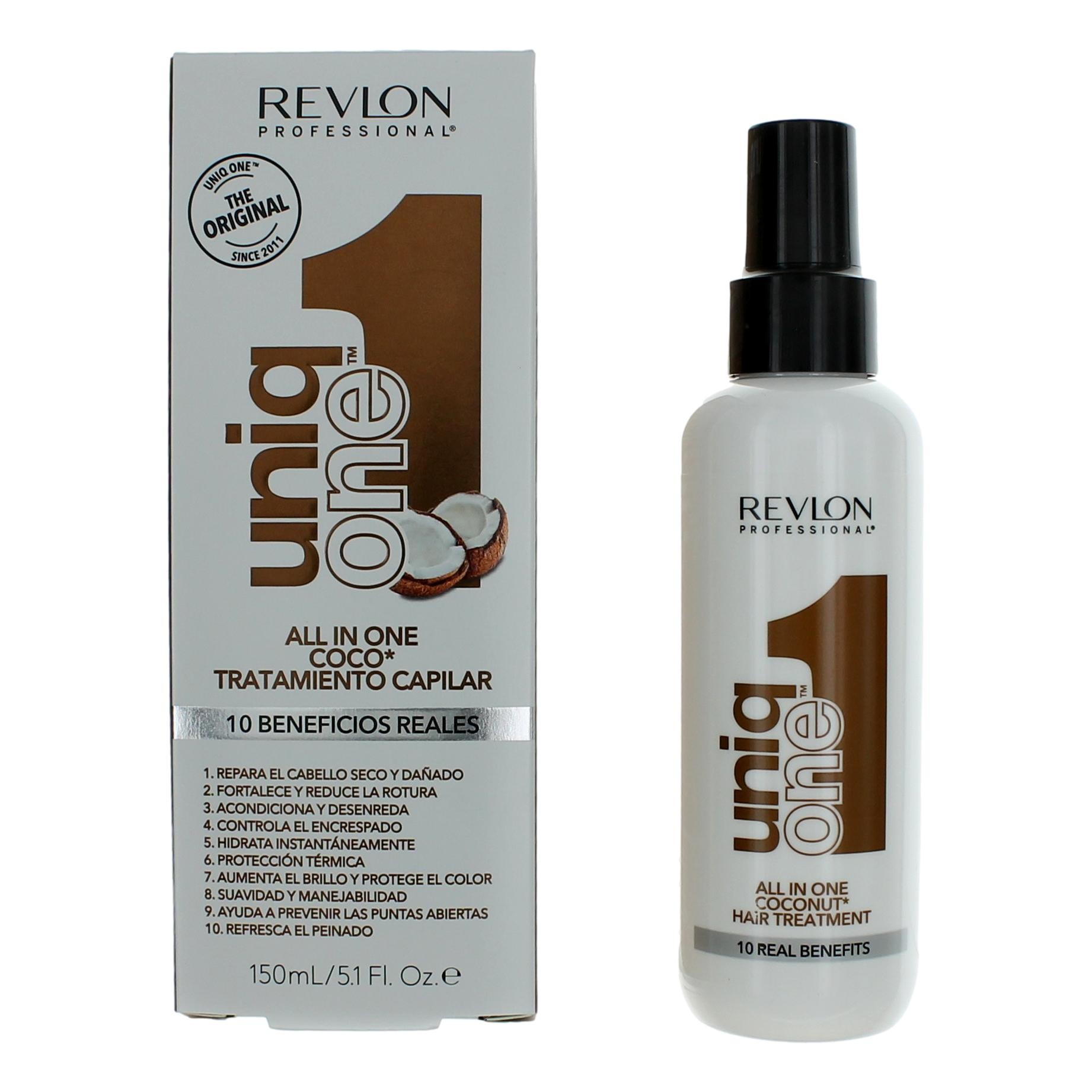 UniqOne All In One Coconut Hair Treatment by Revlon 5.1 oz Hair Treatment