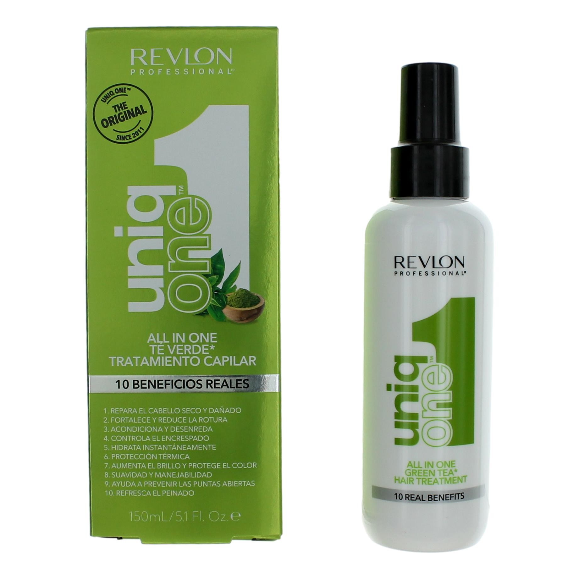 UniqOne All In One Green Tea Hair Treatment by Revlon 5.1 oz Hair Treatment