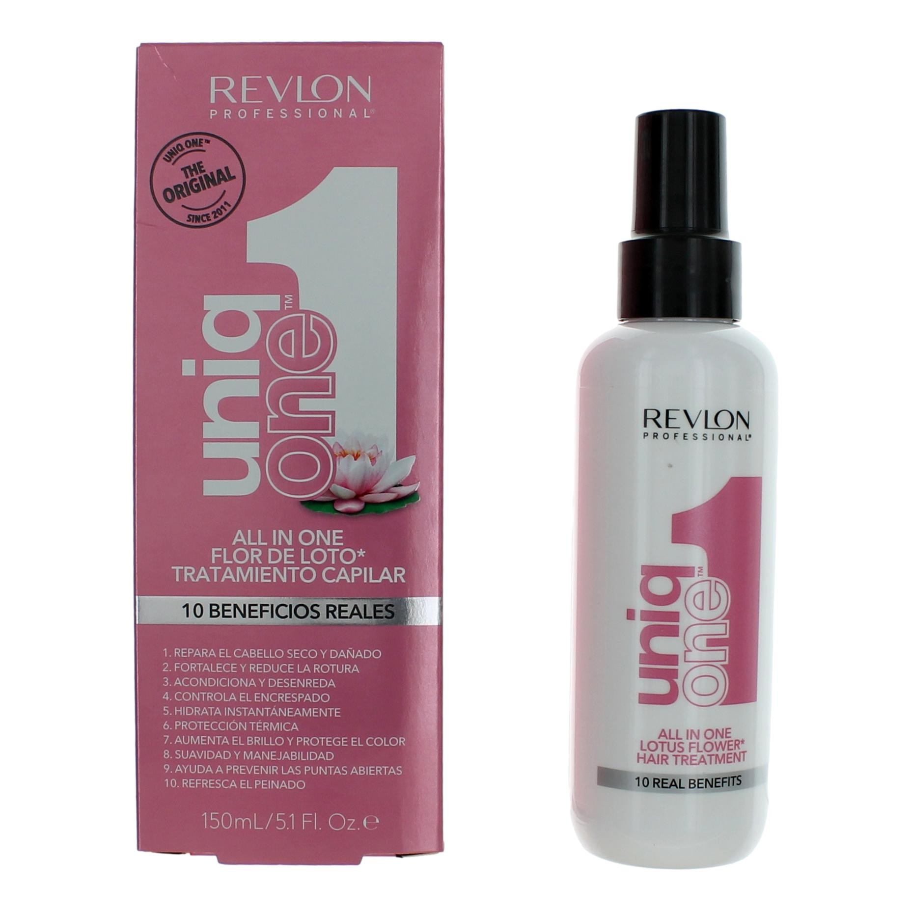 UniqOne All In One Lotus Flower Hair Treatment by Revlon 5.1 oz Hair Treatment