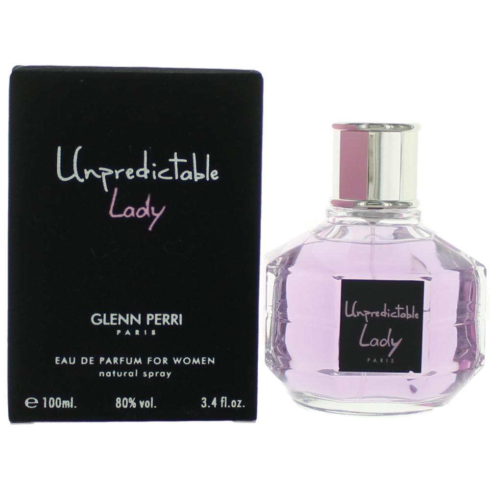 Unpredictable Lady by Glenn Perri 3.4 oz Eau De Parfum Spray for Women